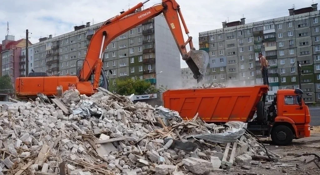 Профессиональный вывоз строительного мусора в Верхней Пышме в октябре
