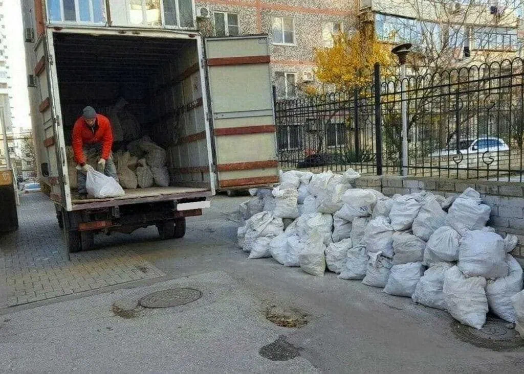Вывоз мусора после переезда в Верхней Пышме в октябре